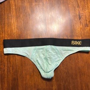 Bike Mint Green Thong